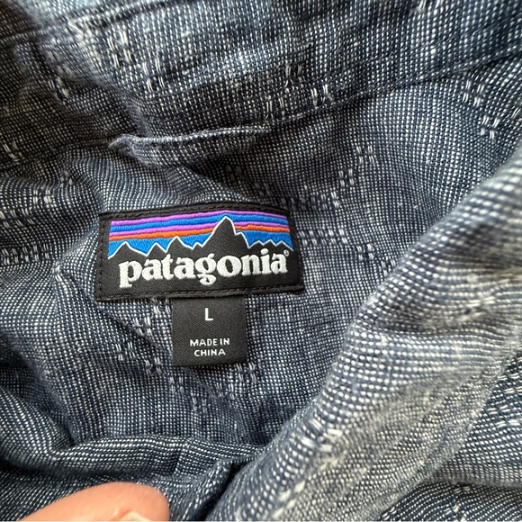 Patagonia Short Sleeve Button Down Shirt Men’s Size Large - Picture 1 of 8